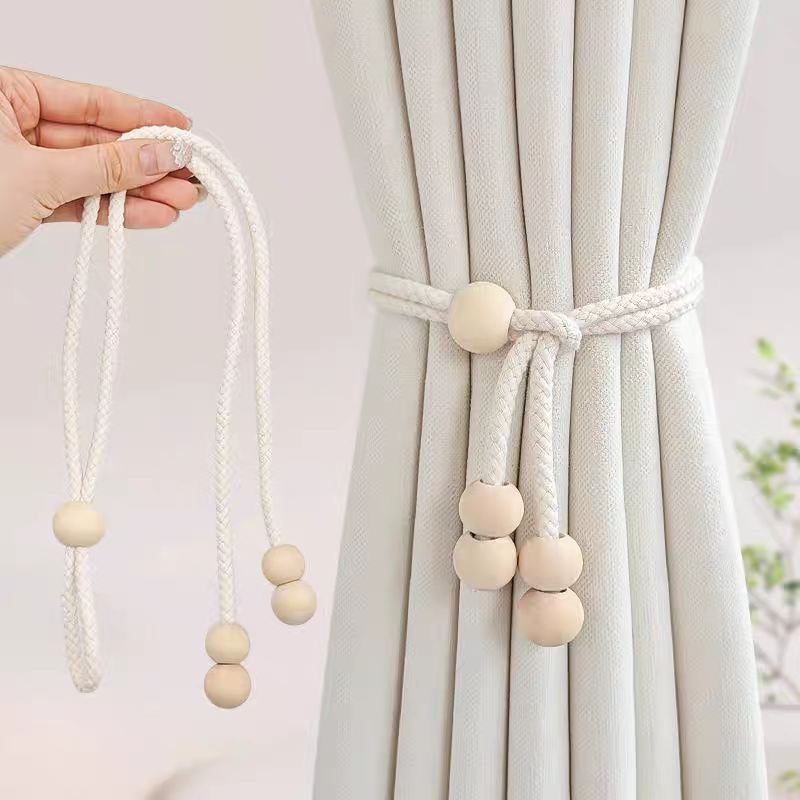 Home Decor Minimal - 2pcs modern minimalist curtain straps, hanging
