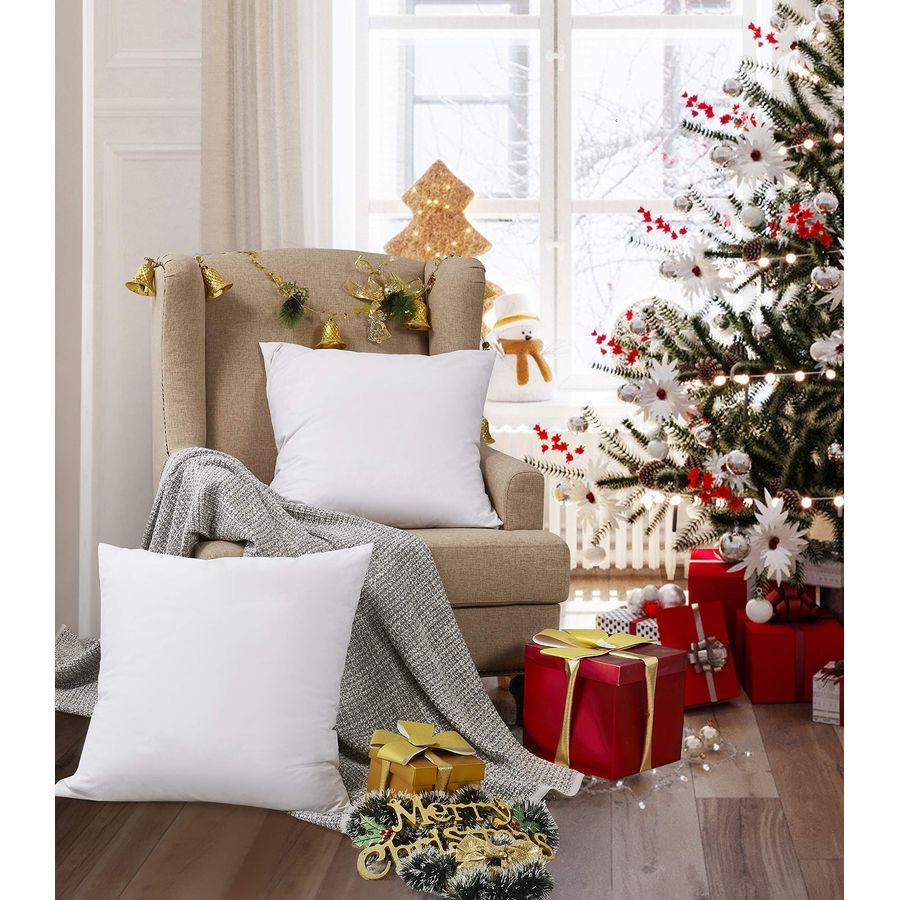 Decorative Throw Pillow - Feather Down Pillow Square Euro Size