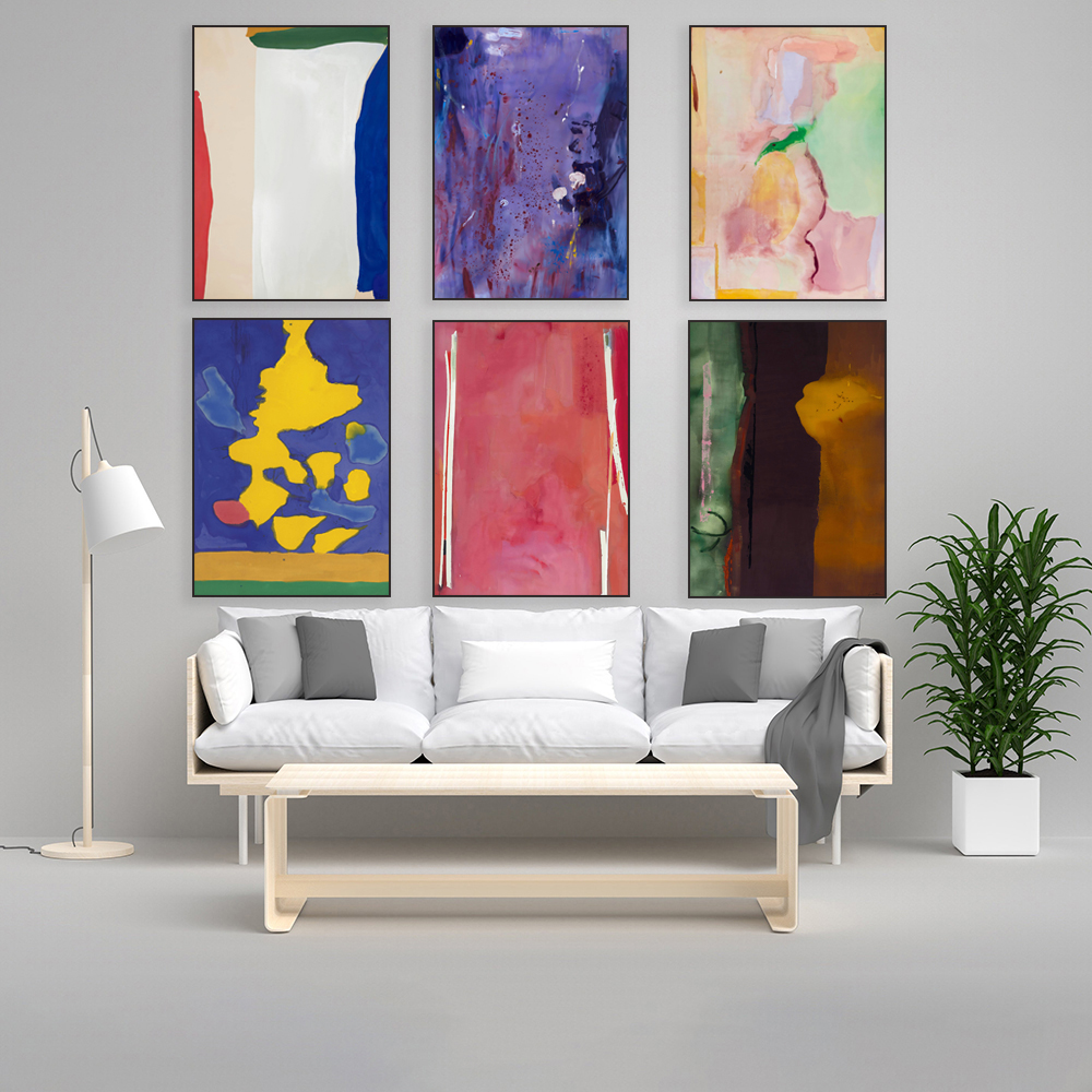 Home Decor Mirror - Helen Frankenthaler American abstract expressionist painter,