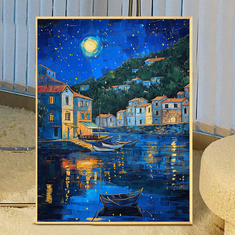 Home Decor Under 500 - 500/1000/1200/2000PCS Puzzles Small Town Under The