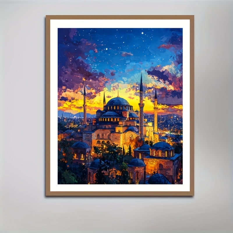 Home Decor Under 500 - 500/1000/1200/2000PCS Puzzles Hagia Sophia Cathedral Under