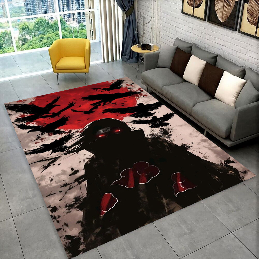 Home Decor Online Free - 3D N-Naruto Cartoon Anime I-Itachi Carpet