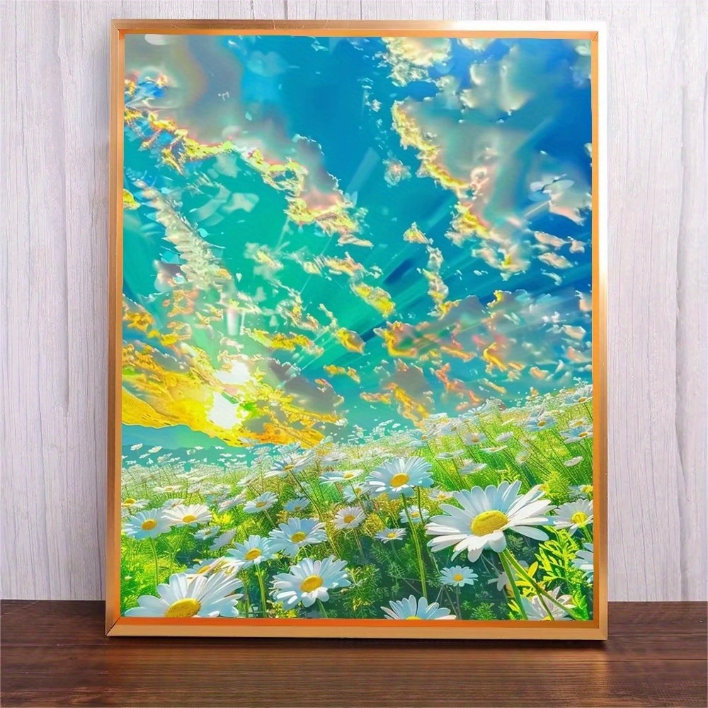 Home Decor Under 500 - 500/1000/1200/2000PCS Puzzles Flowers Under A Clear