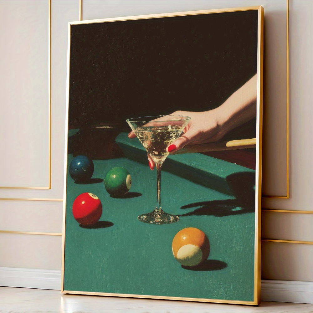 1pc Vintage Billiards Cocktail - đánh giá và giá Home Decor Minimal