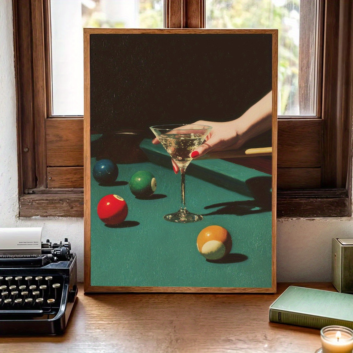 1pc Vintage Billiards Cocktail - đánh giá và giá Home Decor Minimal