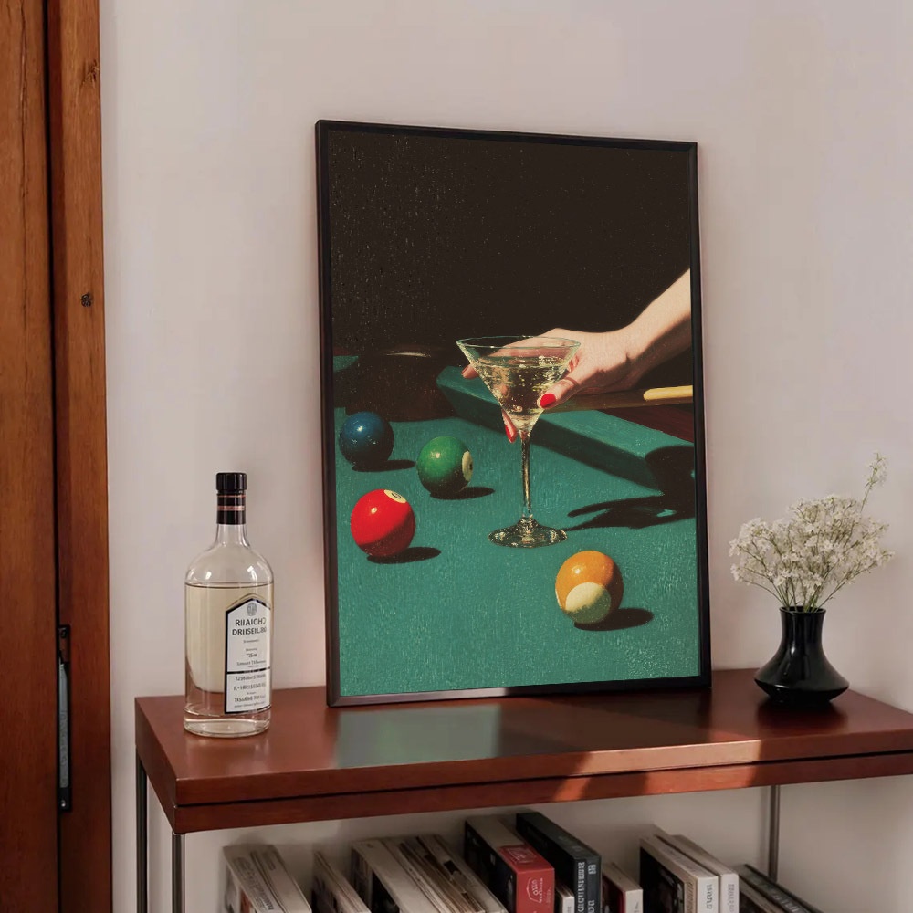 1pc Vintage Billiards Cocktail - đánh giá và giá Home Decor Minimal