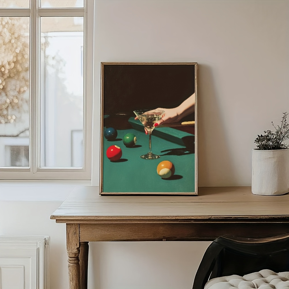 1pc Vintage Billiards Cocktail - đánh giá và giá Home Decor Minimal