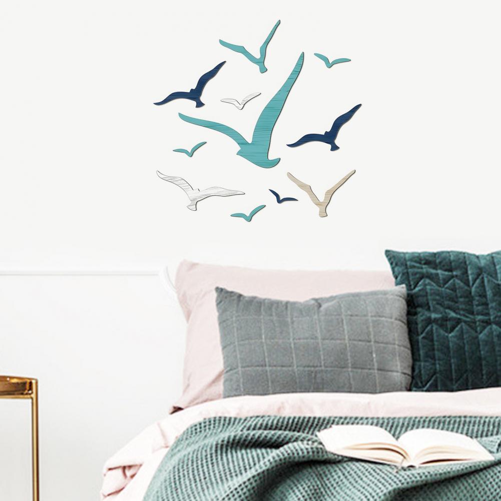 11 Pcs Seagull Wall Art Handma - đánh giá và giá Home Decor Nautical