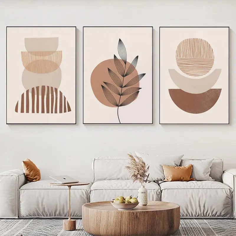 3pcs Abstract Boho Minimalist  - đánh giá và giá Home Decor Minimal