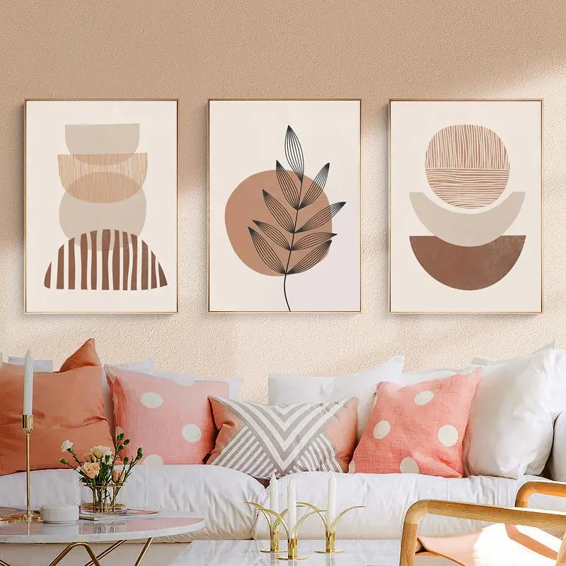 3pcs Abstract Boho Minimalist  - đánh giá và giá Home Decor Minimal