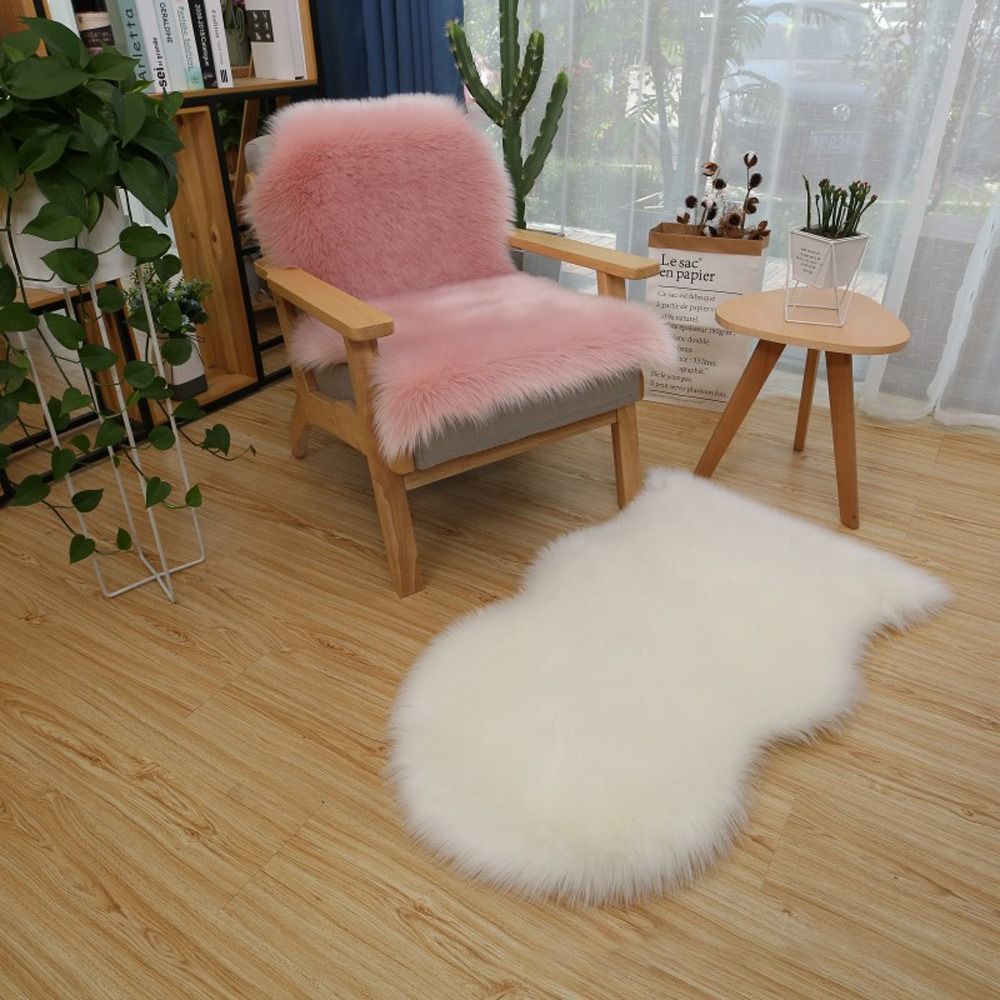 Washable Fluffy Shaggy Long Ha - đánh giá và giá Cowhide Rug Faux