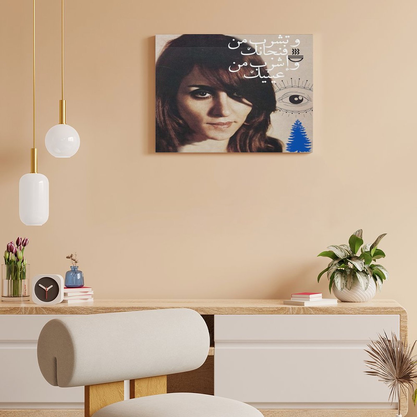 Fayrouz Canvas Paintings Plaqu - đánh giá và giá Home Decor Mirror