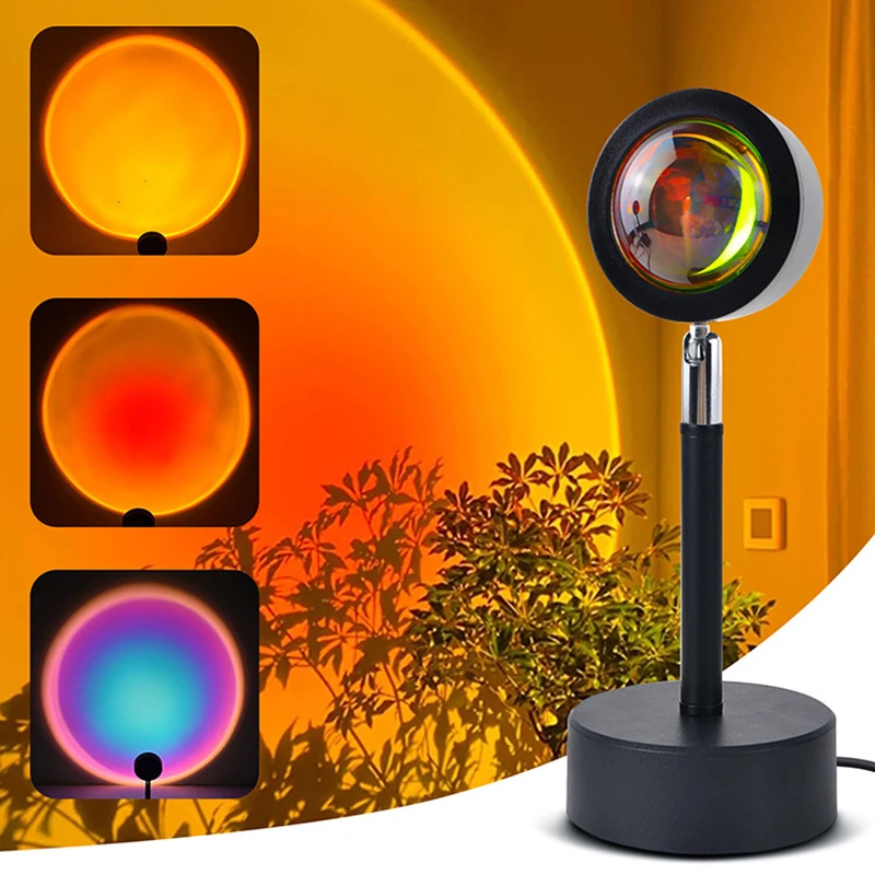 Smart LED Sunset Lamp Colorful - đánh giá và giá Home Decor App Free