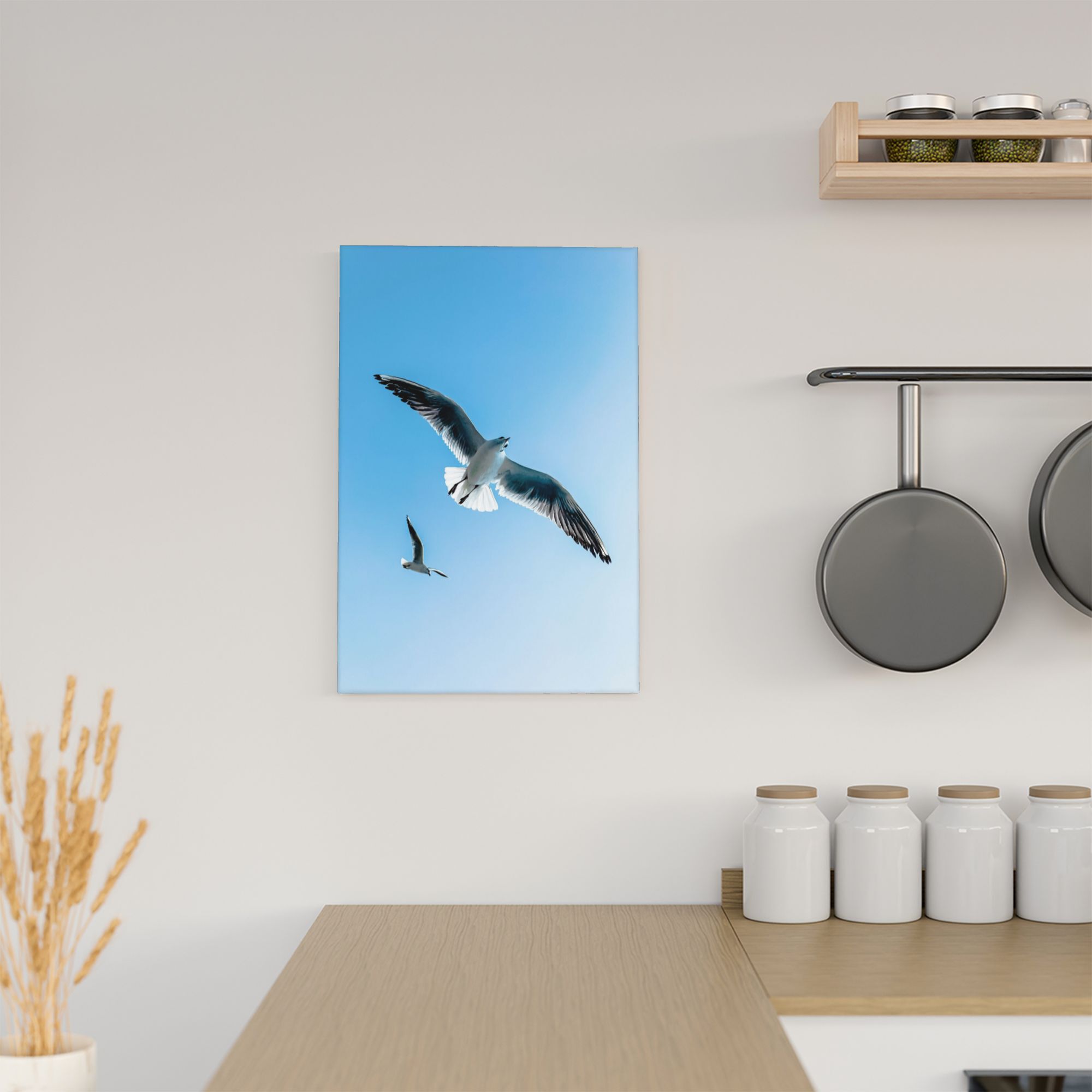 Seagull Canvas Framed Wall Art - đánh giá và giá Home Decor Nautical