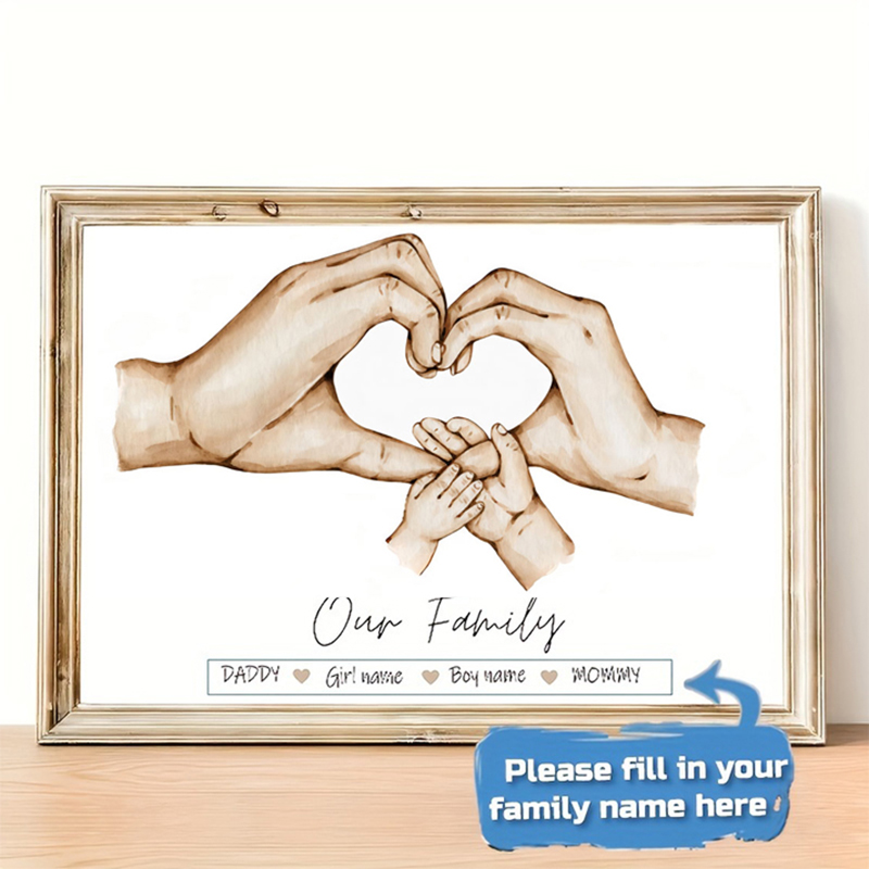 Personalized Custom Family Han - đánh giá và giá Home Decor Minimal