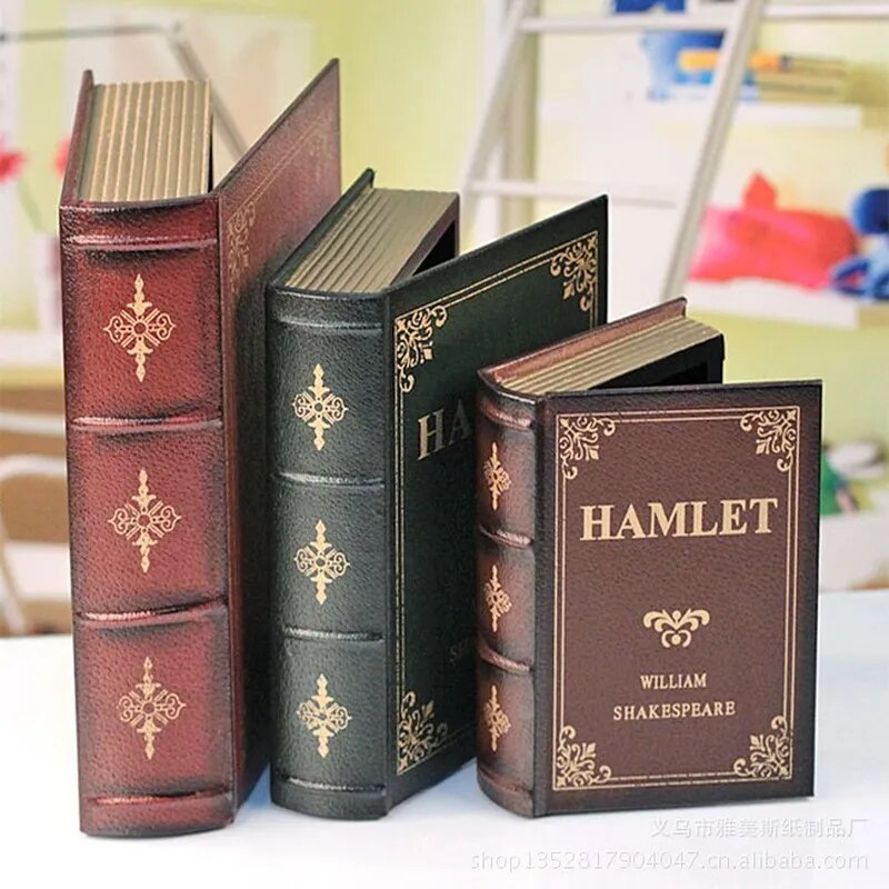 3PCS Fake Books Decoration Woo - đánh giá và giá Home Decor Modern Organic