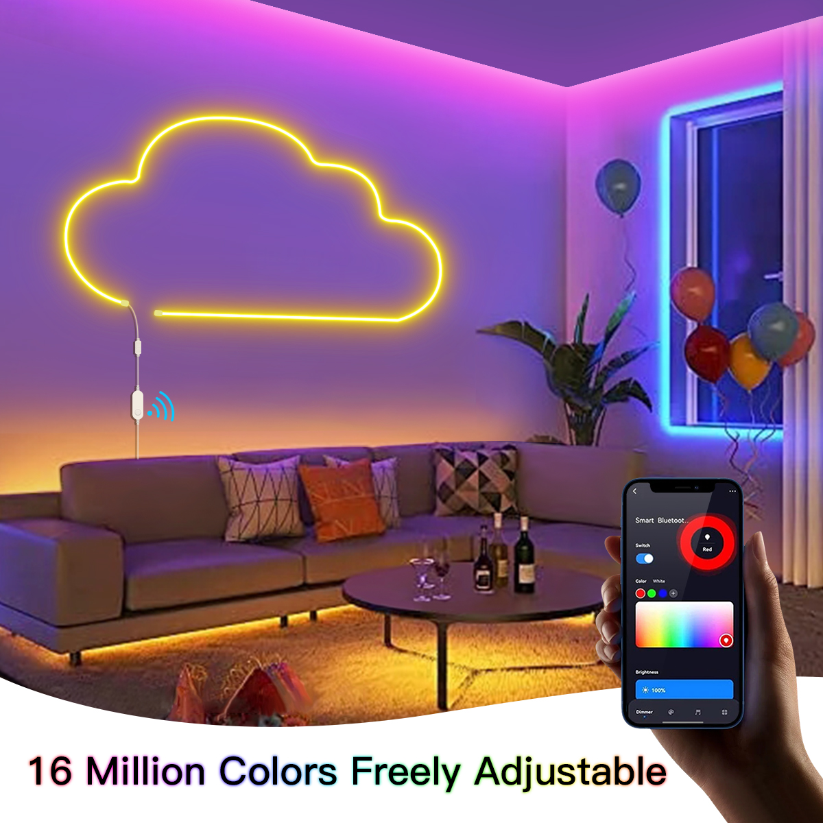 Tuya Smart Zigbee LED Neon Lig - đánh giá và giá Home Decor App Free
