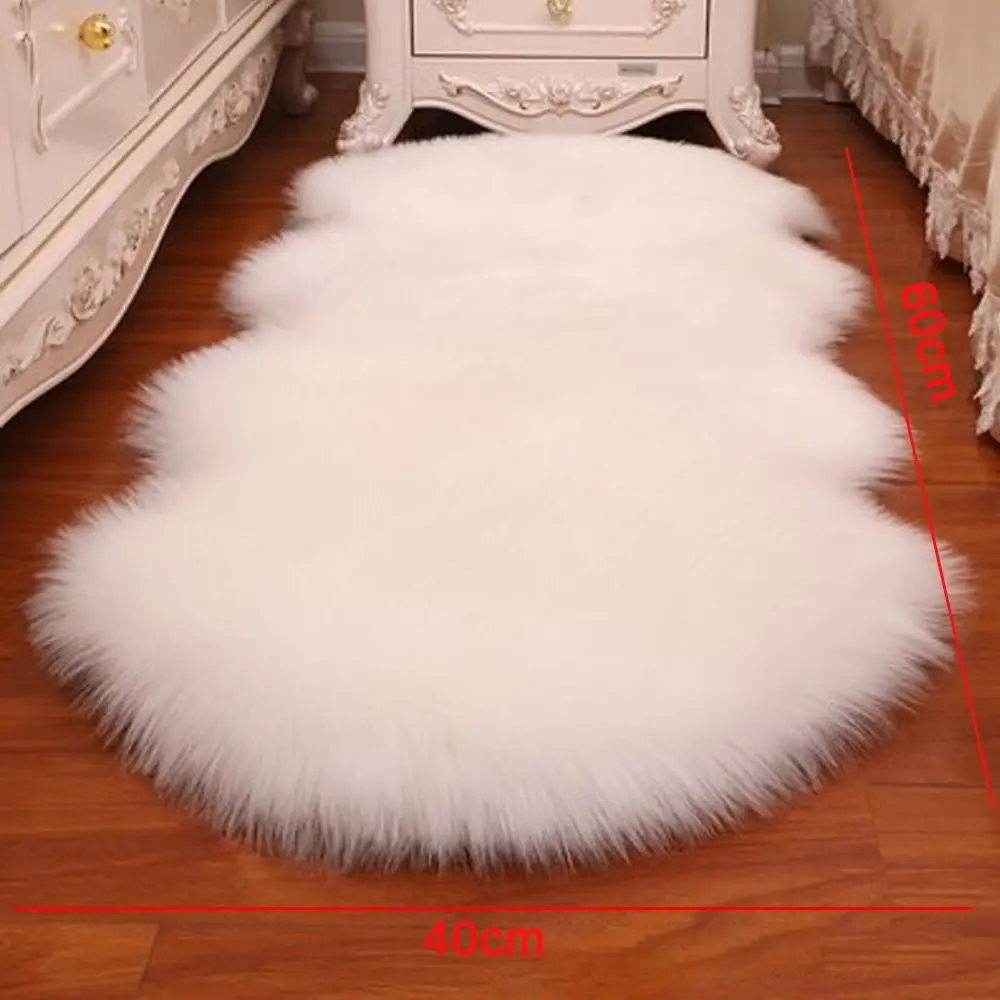 Artificial Sheepskin Long Hair - đánh giá và giá Cowhide Rug Faux