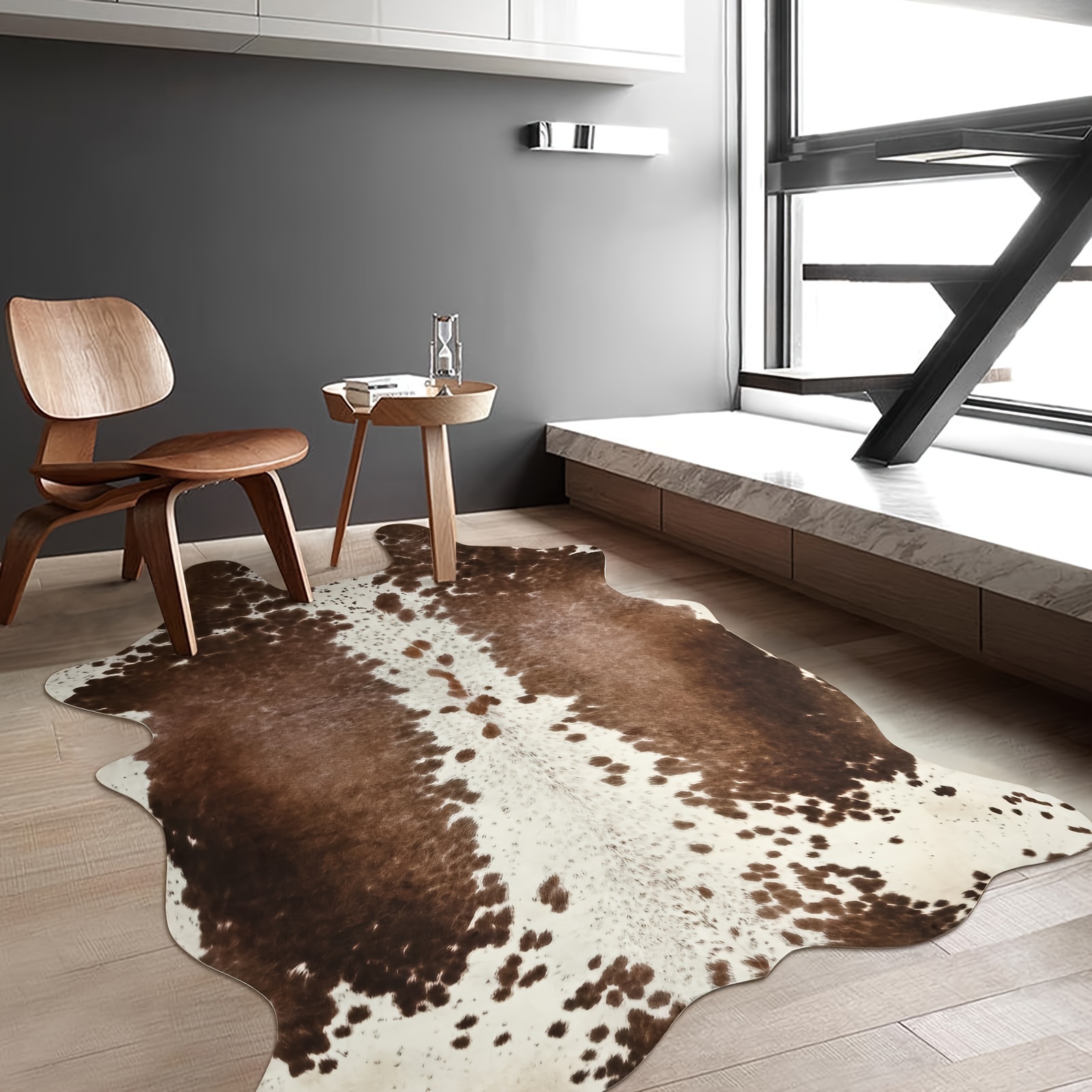 Imitation Cowhide Rug, 6.2 X 5 - đánh giá và giá Cowhide Rug Faux