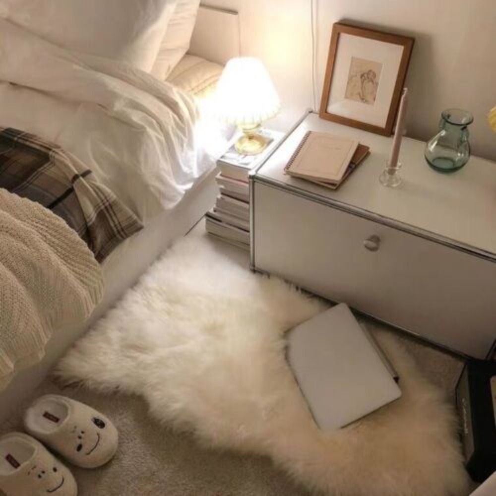 Imitation Wool Non Slip Fluffy - đánh giá và giá Cowhide Rug Faux