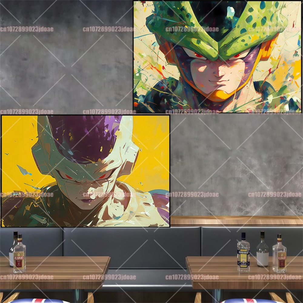 Dragon Ball Anime Wall Art - V - đánh giá và giá Home Decor Tv