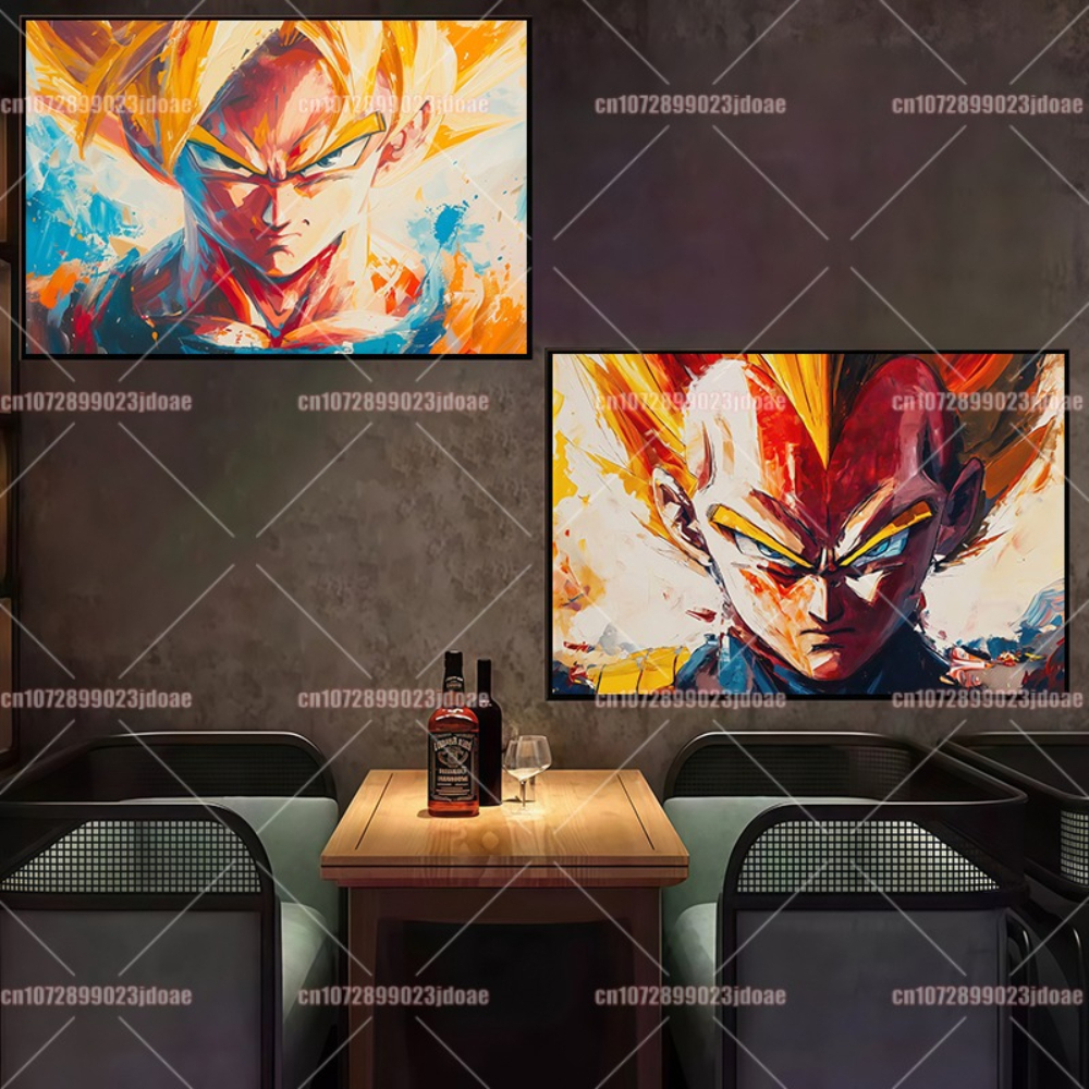 Dragon Ball Anime Wall Art - V - đánh giá và giá Home Decor Tv