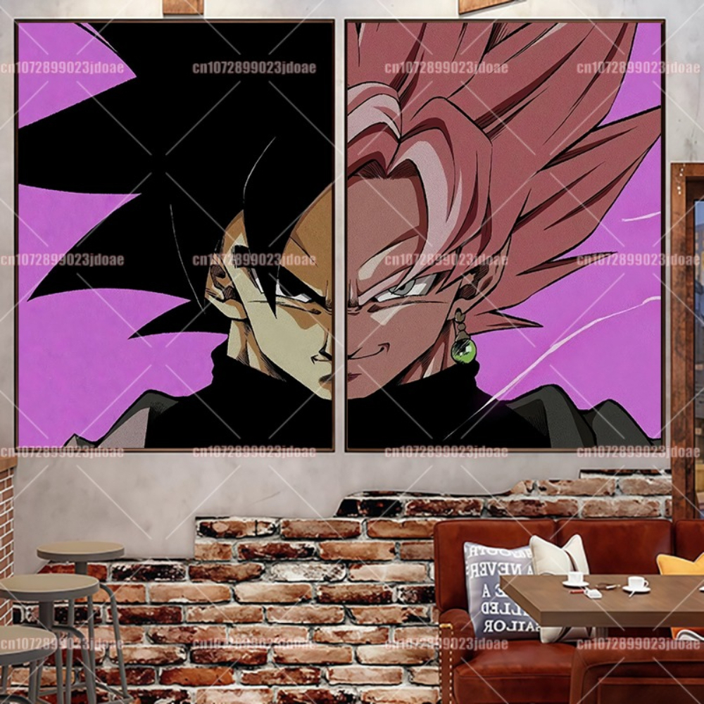 Dragon Ball Anime Wall Art - V - đánh giá và giá Home Decor Tv