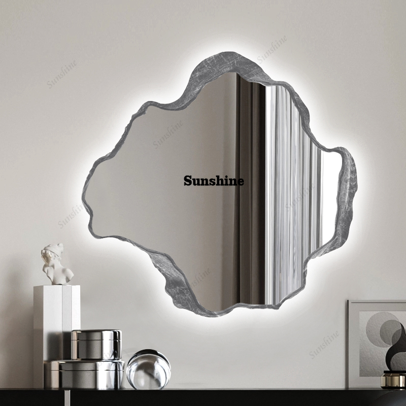 Irregular Bathroom Mirror Asym - đánh giá và giá Home Decor Modern Organic