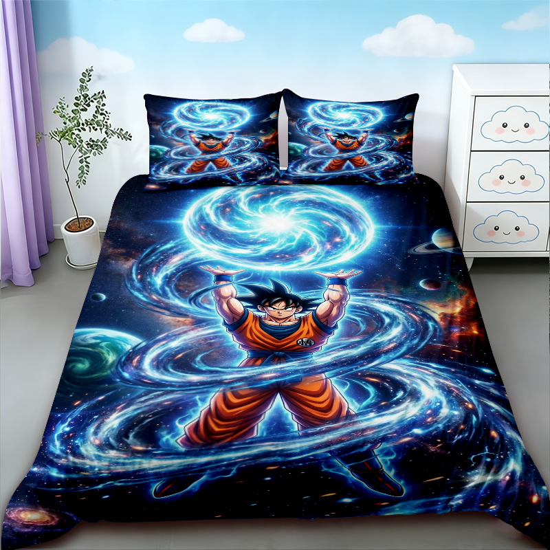 Teens Goku Duvet Cover Dragon  - đánh giá và giá Home Decor Tv