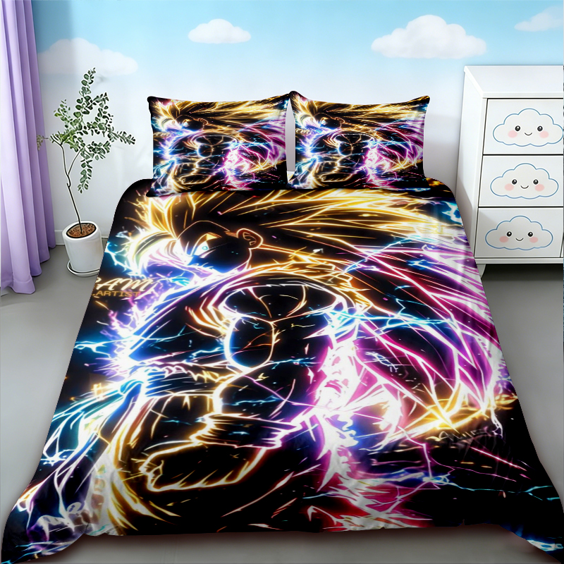 Teens Goku Duvet Cover Dragon  - đánh giá và giá Home Decor Tv