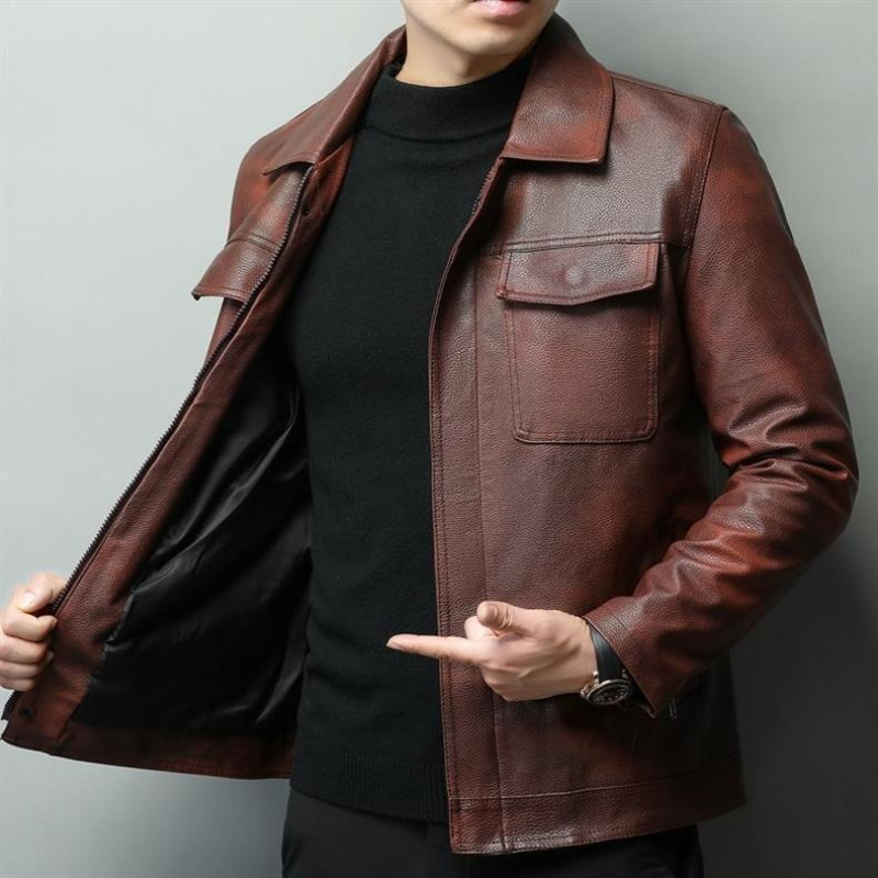 Vintage Brown Cowhide Leather  - đánh giá và giá Cowhide Rug Faux