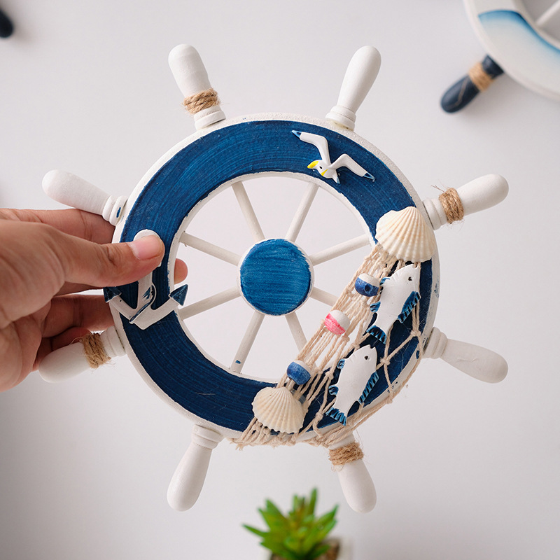 Mediterranean Style Wooden Shi - đánh giá và giá Home Decor Nautical