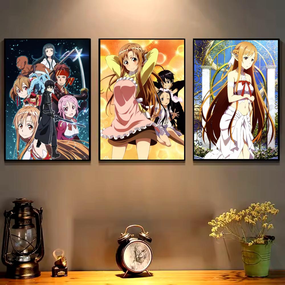 S-sword Art Online Anime Poste - đánh giá và giá Home Decor Online Free