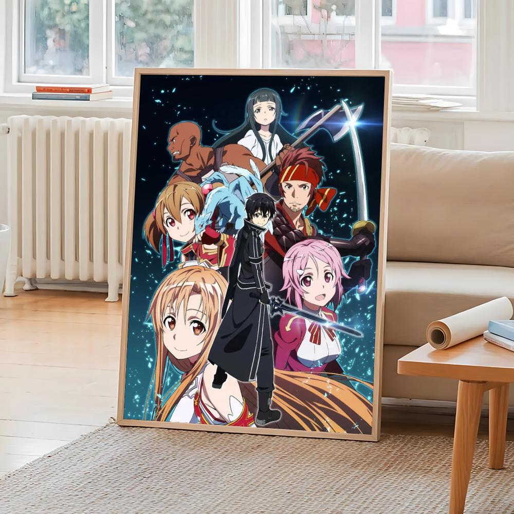 S-sword Art Online Anime Poste - đánh giá và giá Home Decor Online Free