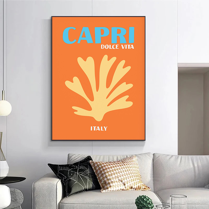 Abstract Preppy Travel Miami I - đánh giá và giá Home Decor Bali