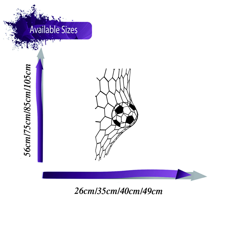 Large Soceer Goal Net Wall Sti - đánh giá và giá Home Decor Online Free