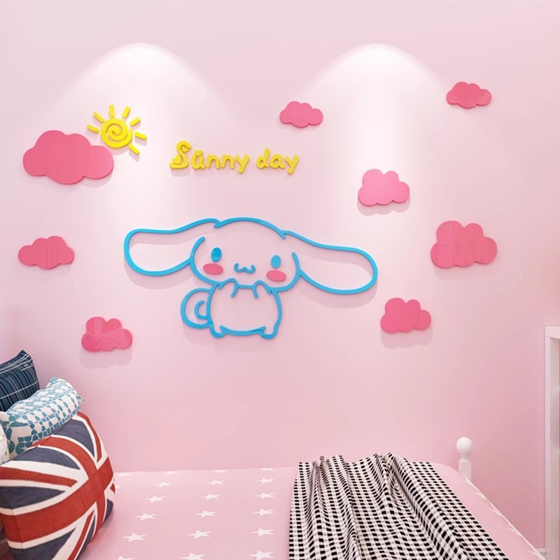 Sanrio Stickers Acrylic Layout - đánh giá và giá Home Decor Wallpaper