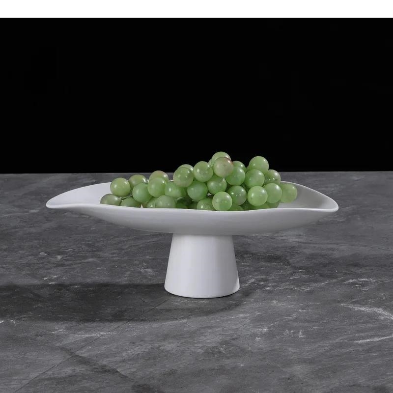 Ceramic Tray Compote Candy Tal - đánh giá và giá Home Decor Modern Organic