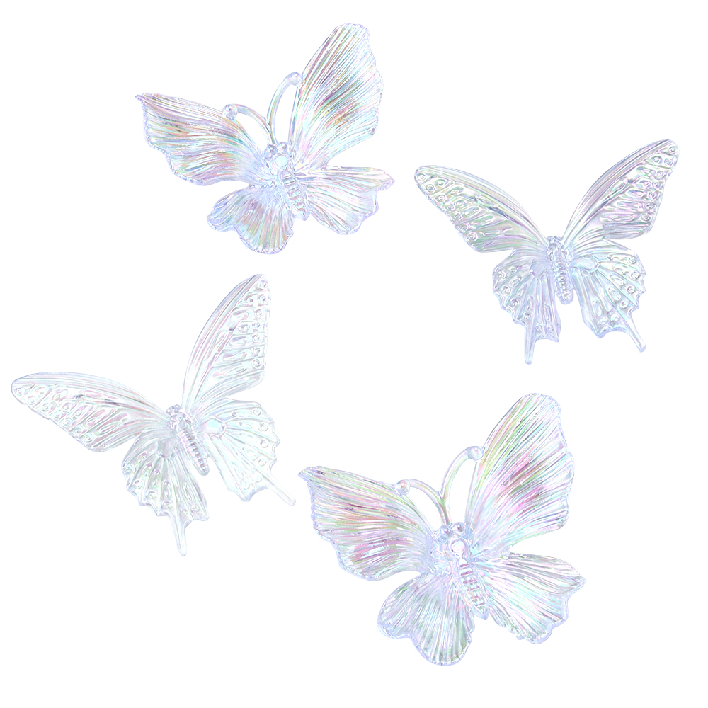 5pcs Acrylic Butterfly Gradien - đánh giá và giá Home Decor Unique Items