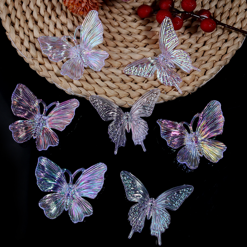 5pcs Acrylic Butterfly Gradien - đánh giá và giá Home Decor Unique Items