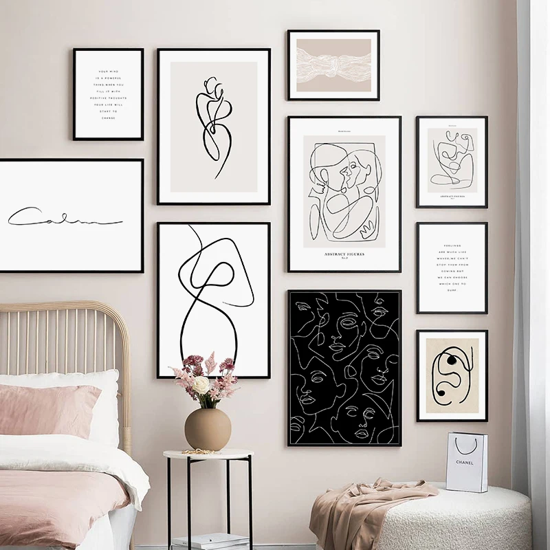 1PCS frameless Canvas painting - đánh giá và giá Home Decor Minimal