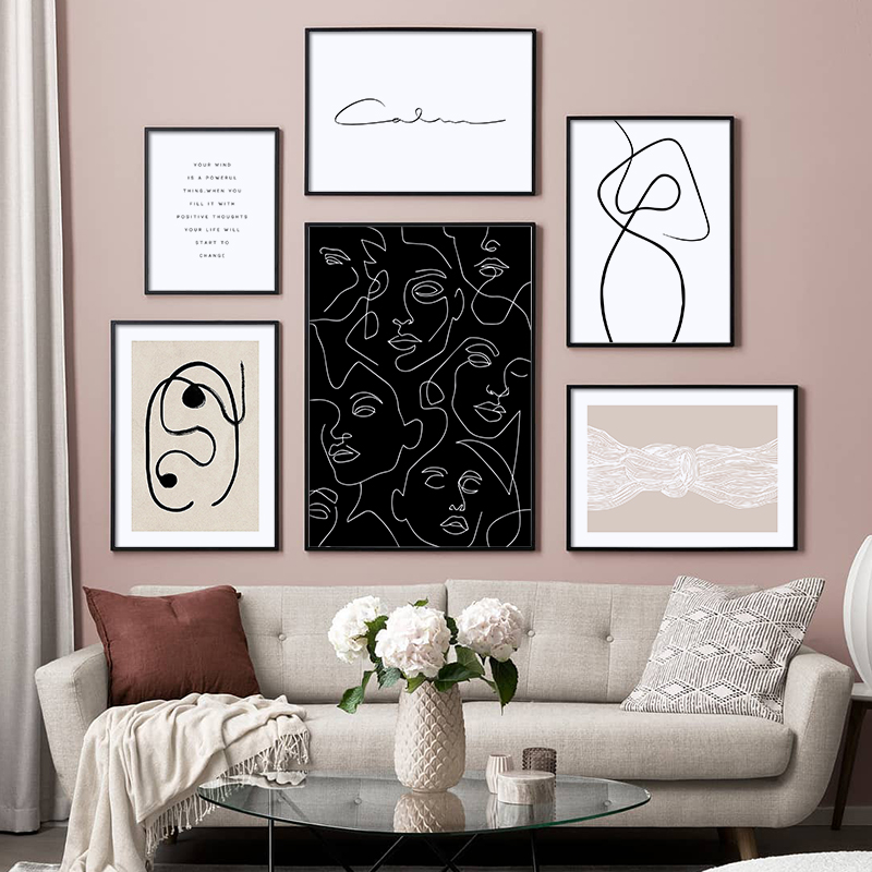 1PCS frameless Canvas painting - đánh giá và giá Home Decor Minimal
