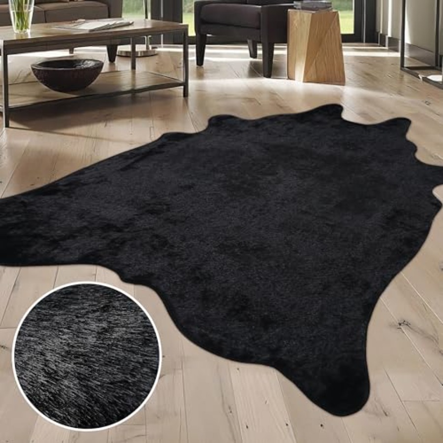 Faux Fur Cowhide Rug Cow Hide  - đánh giá và giá Cowhide Rug Faux