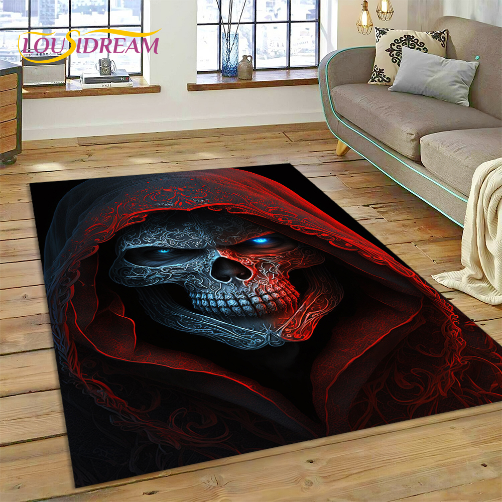 3D Horror Gothic Skull Skeleto - đánh giá và giá Home Decor Online Free