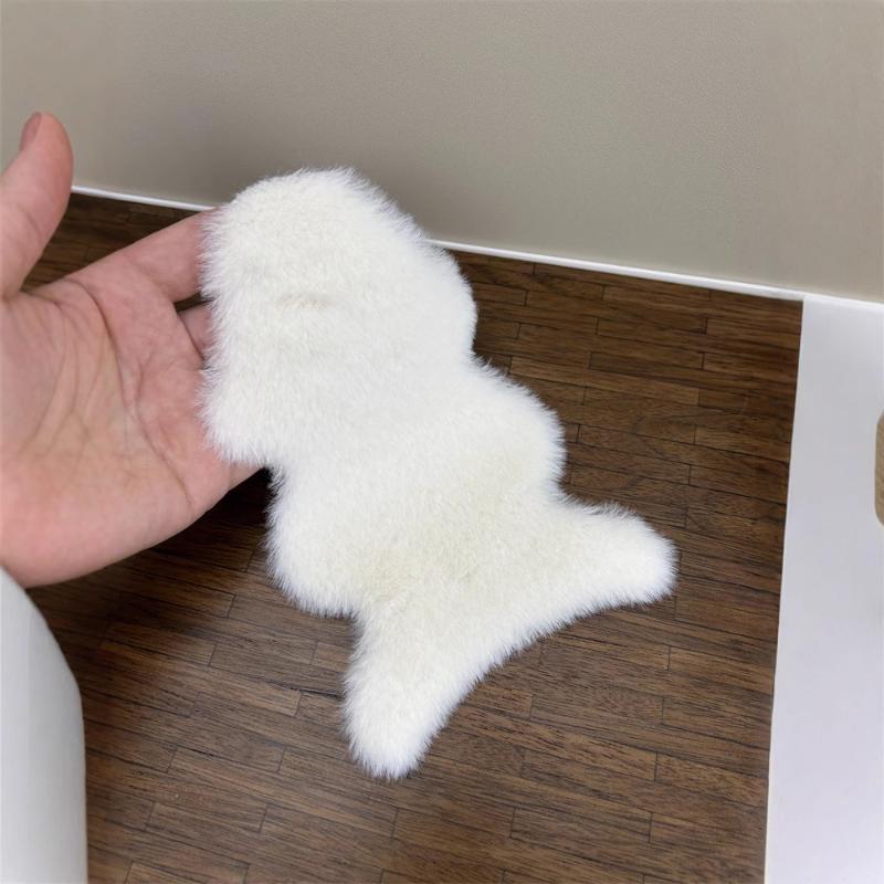 1/12 Dollhouse Imitation Sheep - đánh giá và giá Cowhide Rug Faux