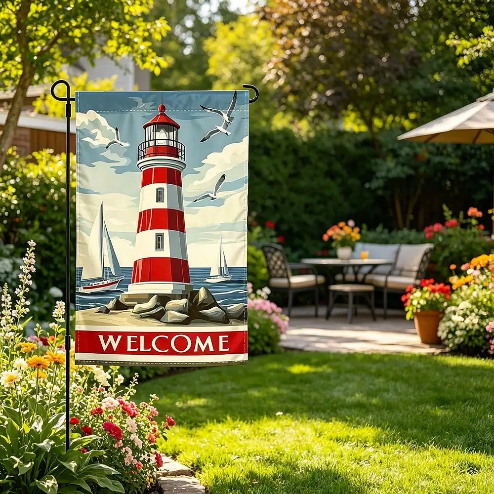 Nautical Lighthouse Garden Fla - đánh giá và giá Home Decor Nautical