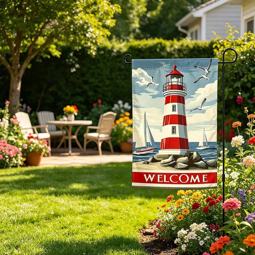 Nautical Lighthouse Garden Fla - đánh giá và giá Home Decor Nautical