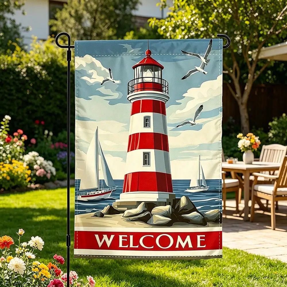 Nautical Lighthouse Garden Fla - đánh giá và giá Home Decor Nautical