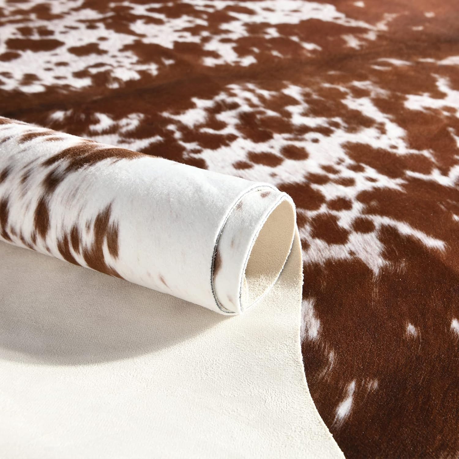 Faux Cowhide Rug 5.2x6.3 Feet  - đánh giá và giá Cowhide Rug Faux