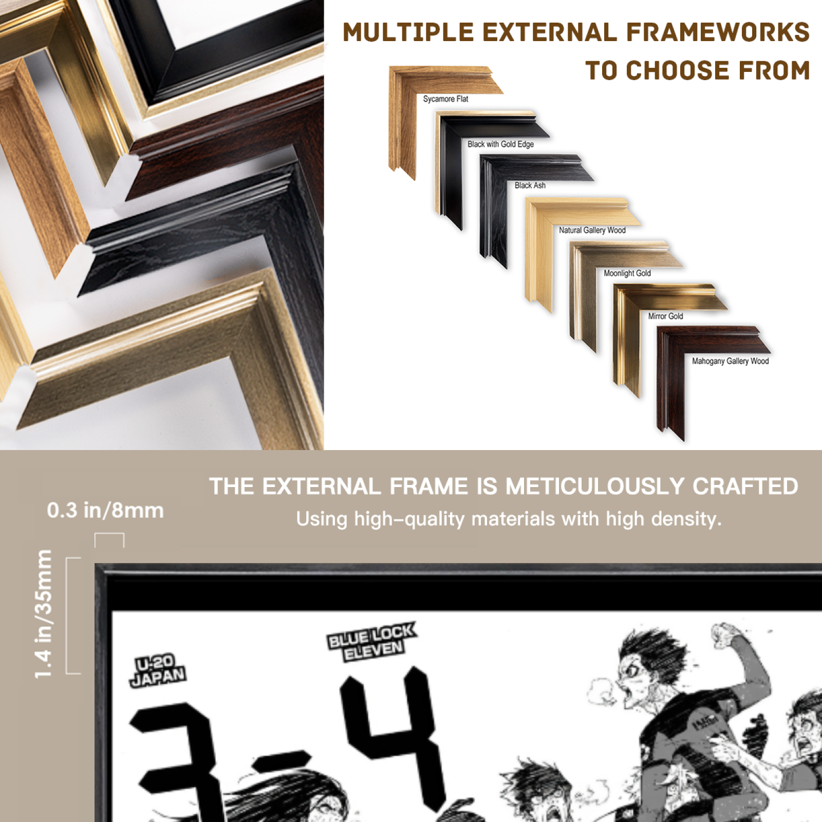 Japanese Manga Multi-Size Canv - đánh giá và giá Home Decor Mirror